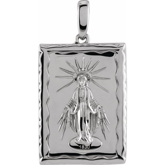 Sterling Silver Miraculous Medal