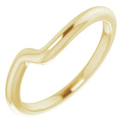 14K Yellow Band for 5.8 mm Round Ring