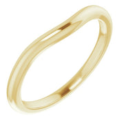 14K Yellow Band for 5.2 mm Round Ring