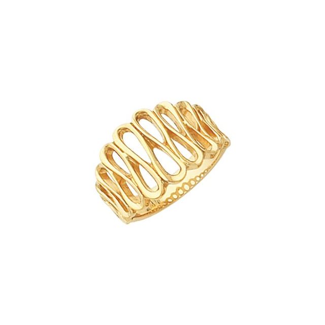 14K Yellow Freeform Ring