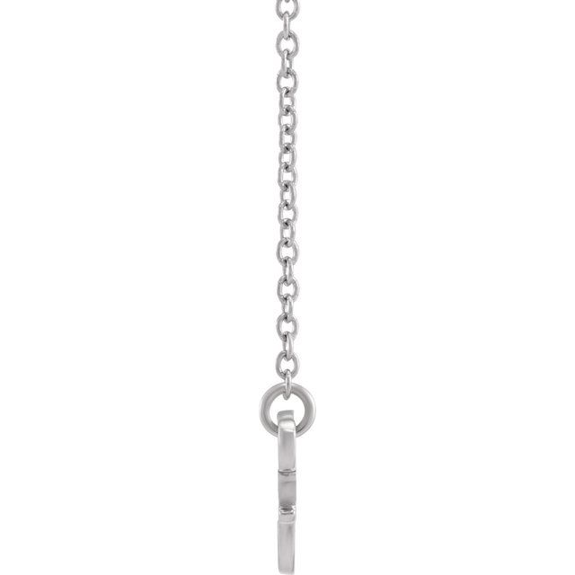 Sterling Silver Gemini Zodiac 18' Necklace