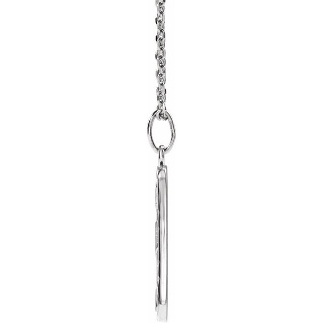 Sterling Silver Mama 16-18' Necklace