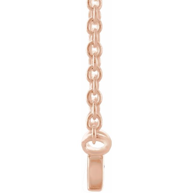 14K Rose Mama 18' Necklace