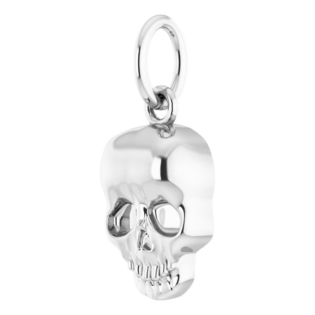 Sterling Silver Skull Pendant