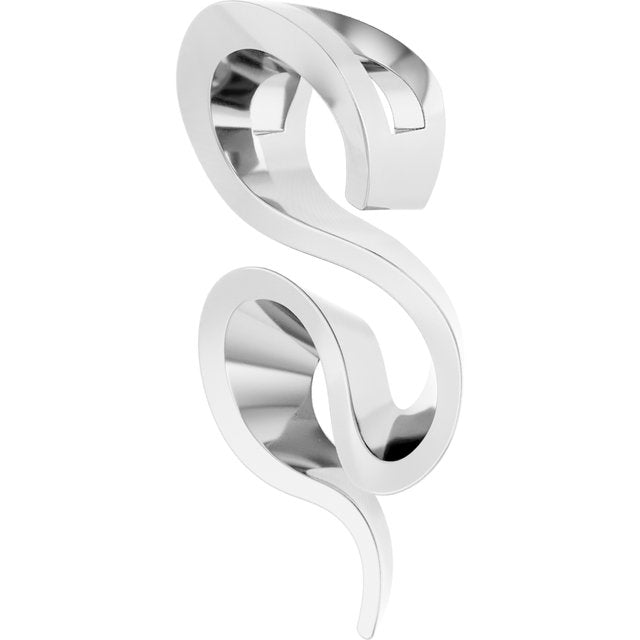 Sterling Silver Freeform Pendant