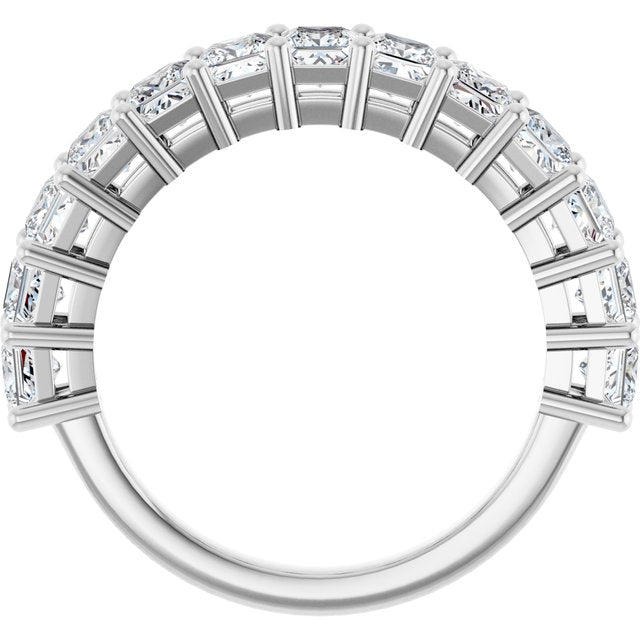 14K White 2 CTW Lab-Grown Diamond Anniversary Band