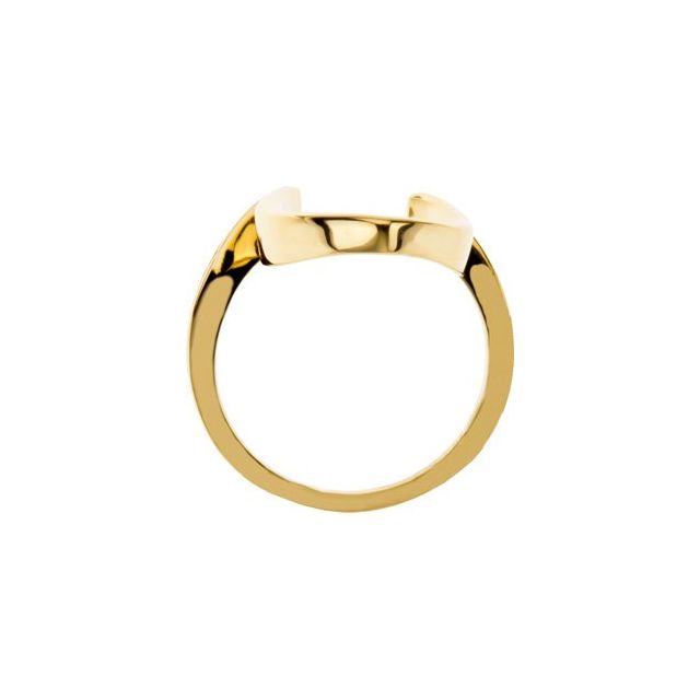 14K Yellow Freeform Ring