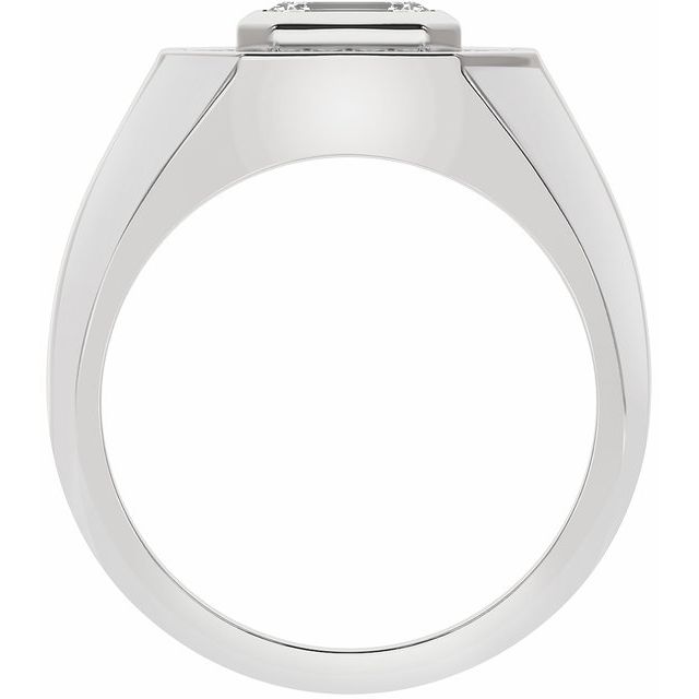 14K White 1 1/4 CTW Lab-Grown Diamond Band