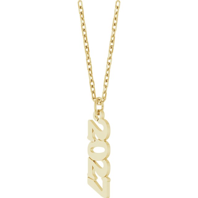 14K Yellow Petite 2027 18' Necklace
