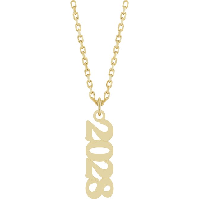 14K Yellow Petite 2028 18' Necklace