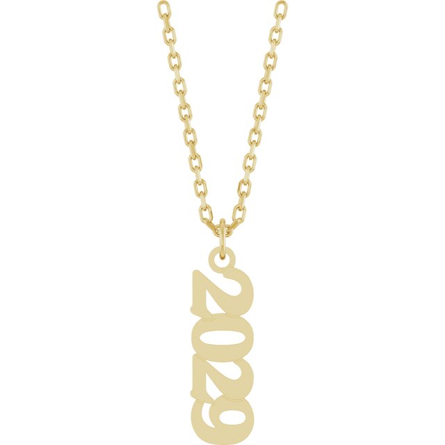 14K Yellow Petite 2029 18' Necklace