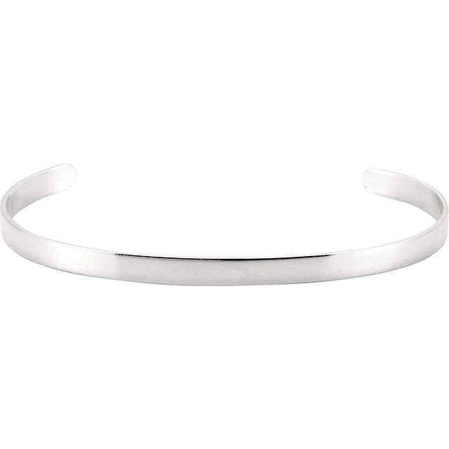 Sterling Silver Bangle 7 1/2' Bracelet