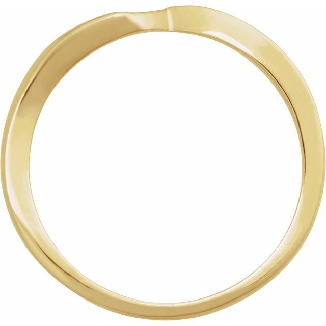 14K Yellow Ladies Band