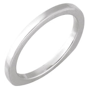 14K White Band