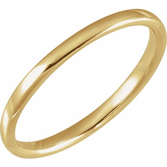 14k Yellow Band