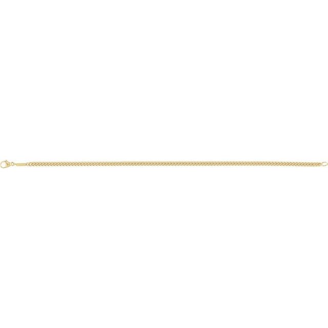 14K Yellow 2.9 mm Curb 8' Chain