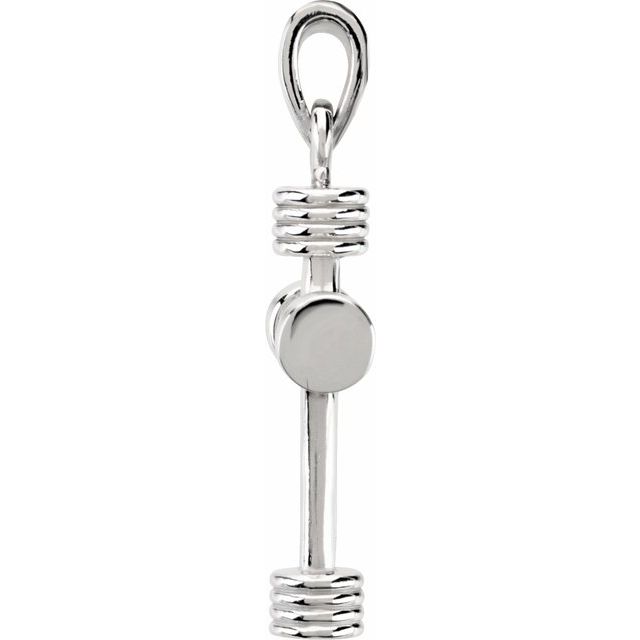 Sterling Silver 24.25x15 Cross Pendant