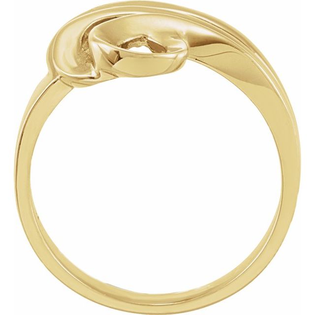 14K Yellow Freeform Ring