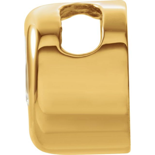 14K Yellow 4 mm Imitation Citrine Pendant