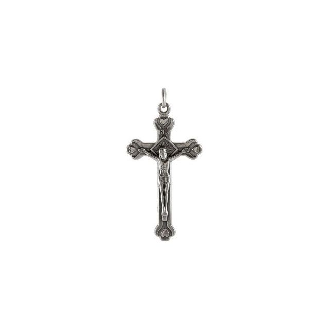 Sterling Silver Crucifix Pendant