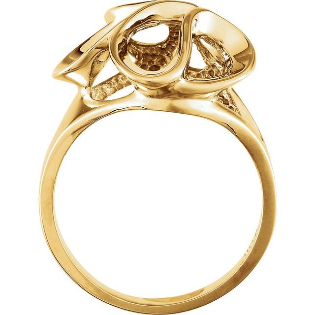14K Yellow Freeform Ring