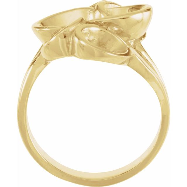 14K Yellow Freeform Ring