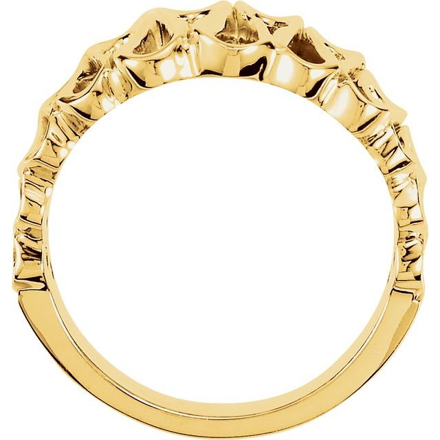 14K Yellow Freeform Ring