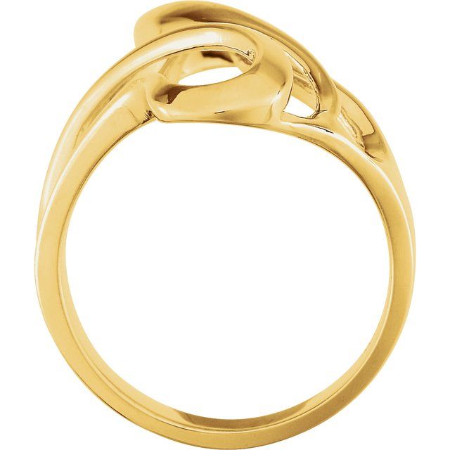 14K Yellow Freeform Ring
