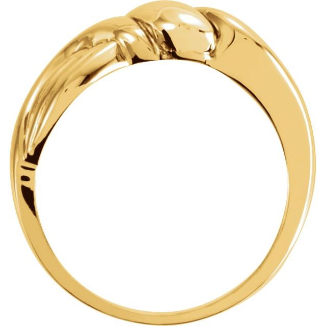 14K Yellow/White Freeform Ring