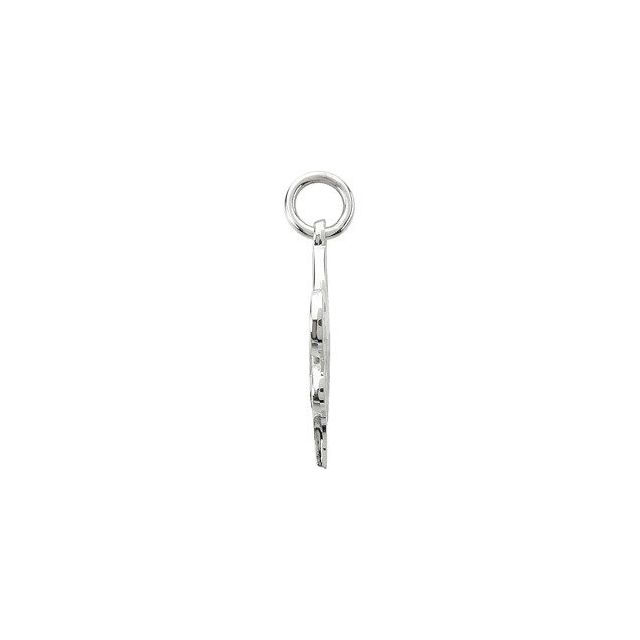 Sterling Silver Pink Pourri Pendant
