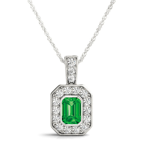 Pendants Color Emerald