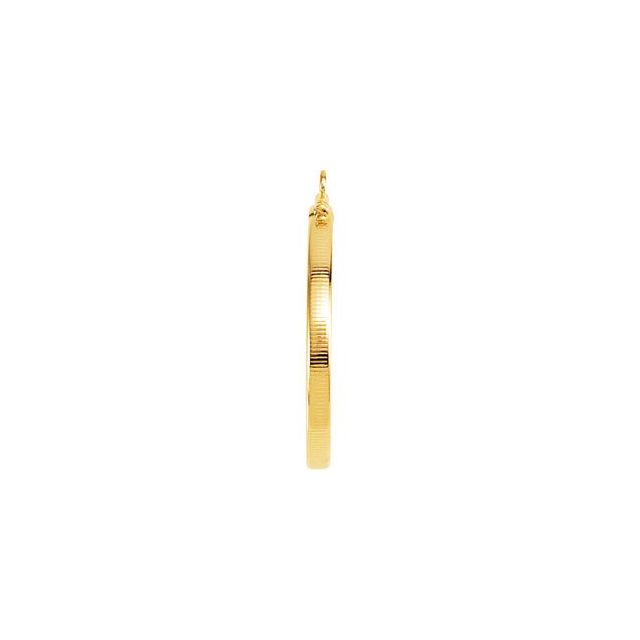 14k Yellow Coin Frame Dangle For 34.3x2.4 Mm Coin