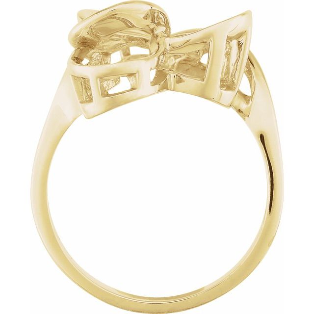 14K Yellow Freeform Ring