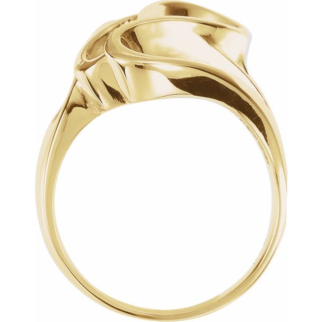 14K Yellow Freeform Ring