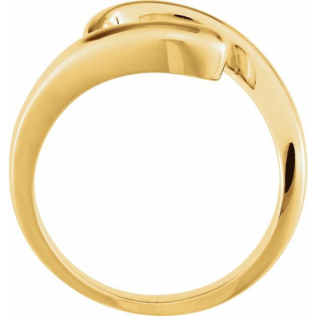 14K Yellow Freeform Ring