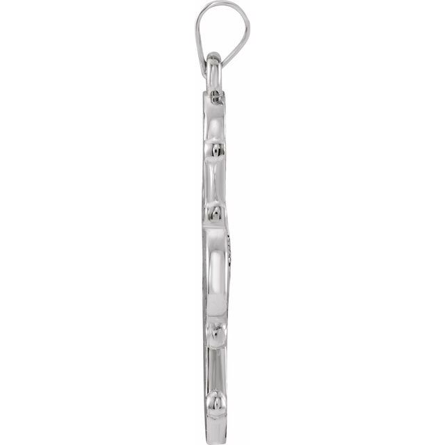 Sterling Silver Dagmar Cross Medal Pendant