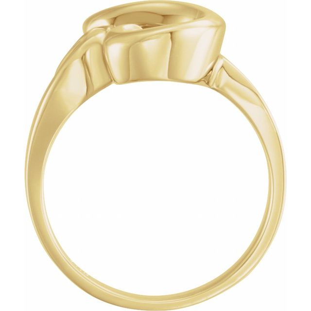 14K Yellow Freeform Ring