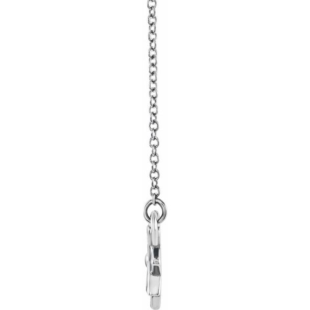 Sterling Silver Star 16-18' Necklace