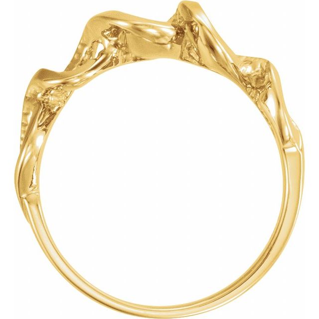 14K Yellow Freeform Ring