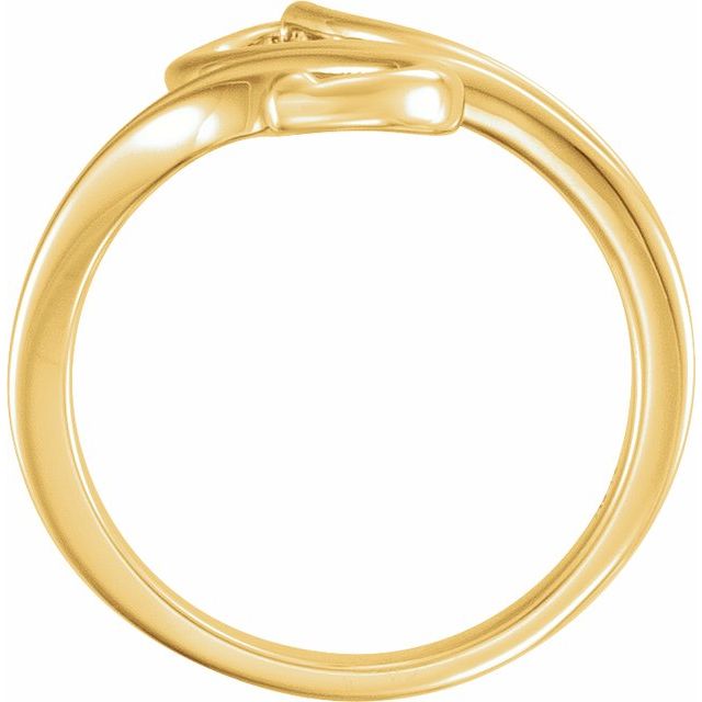 14K Yellow Freeform Ring