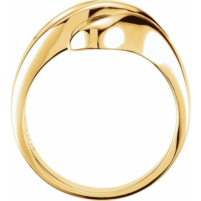 14K Yellow Freeform Ring