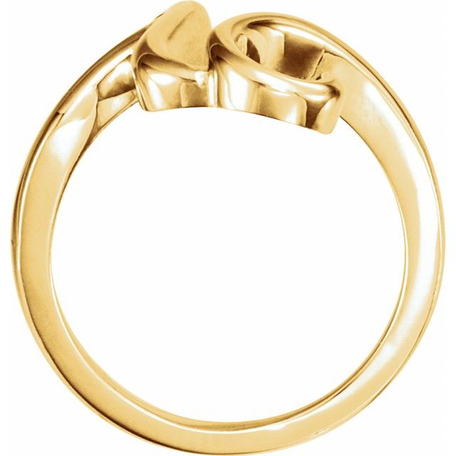 14K Yellow Freeform Ring