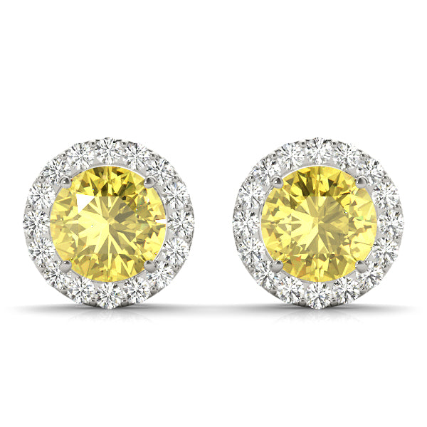 Earrings Halo