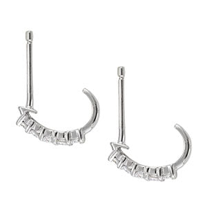 Earrings Hoop Earrings J-hoops