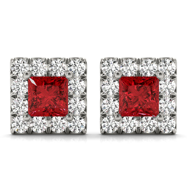 Earrings Halo
