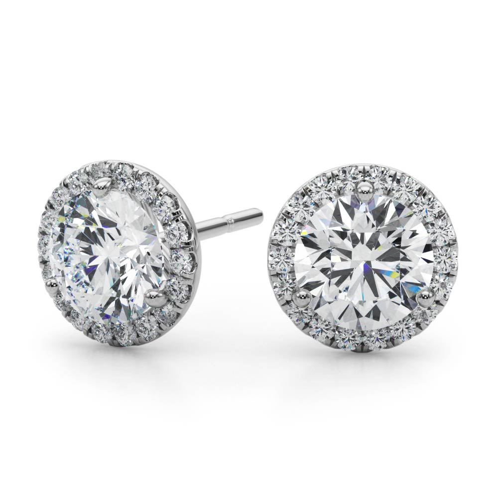Martini Halo Earrings