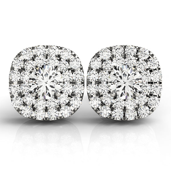 Round Center Cushion Halo