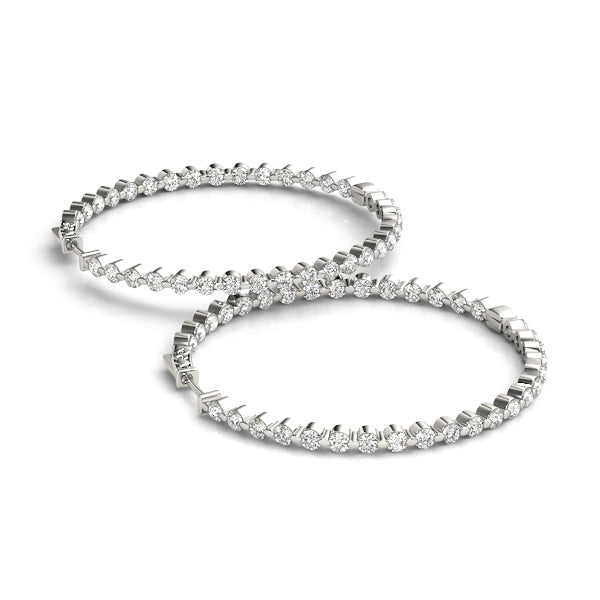 1 Inch 1 Prong Round Hoop