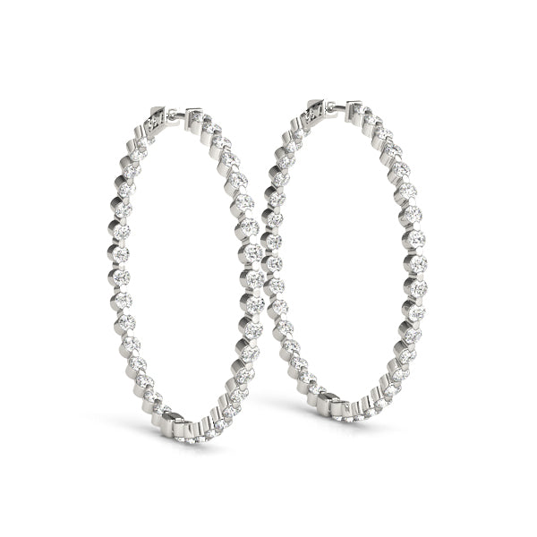 1 Inch 1 Prong Round Hoop