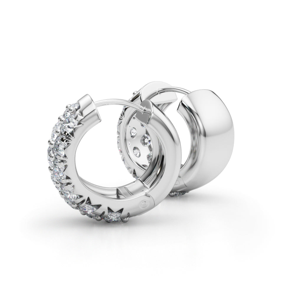 3 Row Earrings